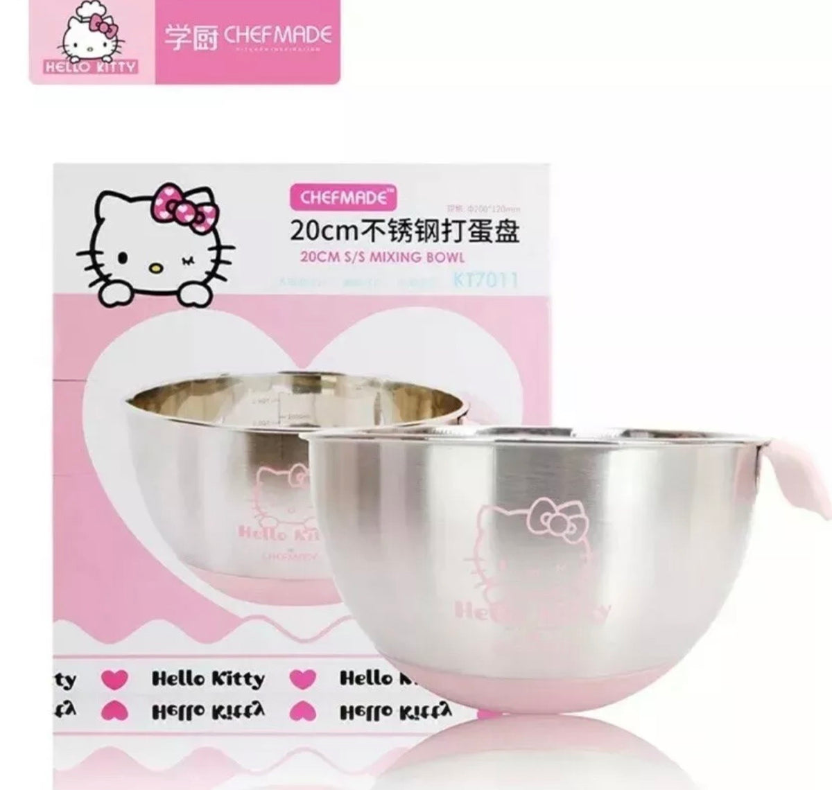 CHEFMADE Hello Kitty Pink Electric Hand Mixer – Accessory Lane
