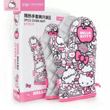 CHEFMADE Pink 2 Pieces Oven Mitt