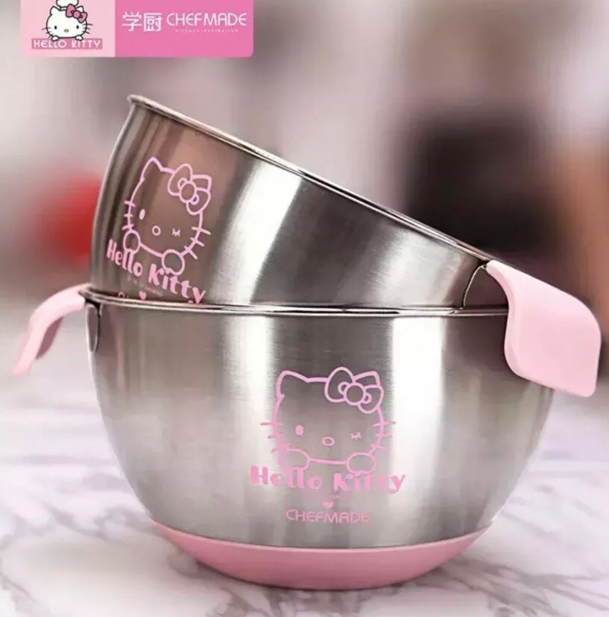 CHEFMADE Hello Kitty Pink Electric Hand Mixer – Accessory Lane