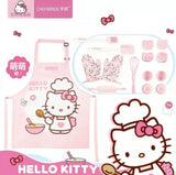 CHEFMADE Pink Hello Kitty Children Kids Cooking Set 8 pieces