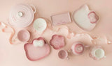 Hello Kitty Set Of 2 Plates Pale Rose and Powder Pink