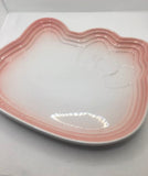 Hello Kitty Set Of 2 Plates Pale Rose and Powder Pink