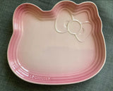 Hello Kitty Set Of 2 Plates Pale Rose and Powder Pink