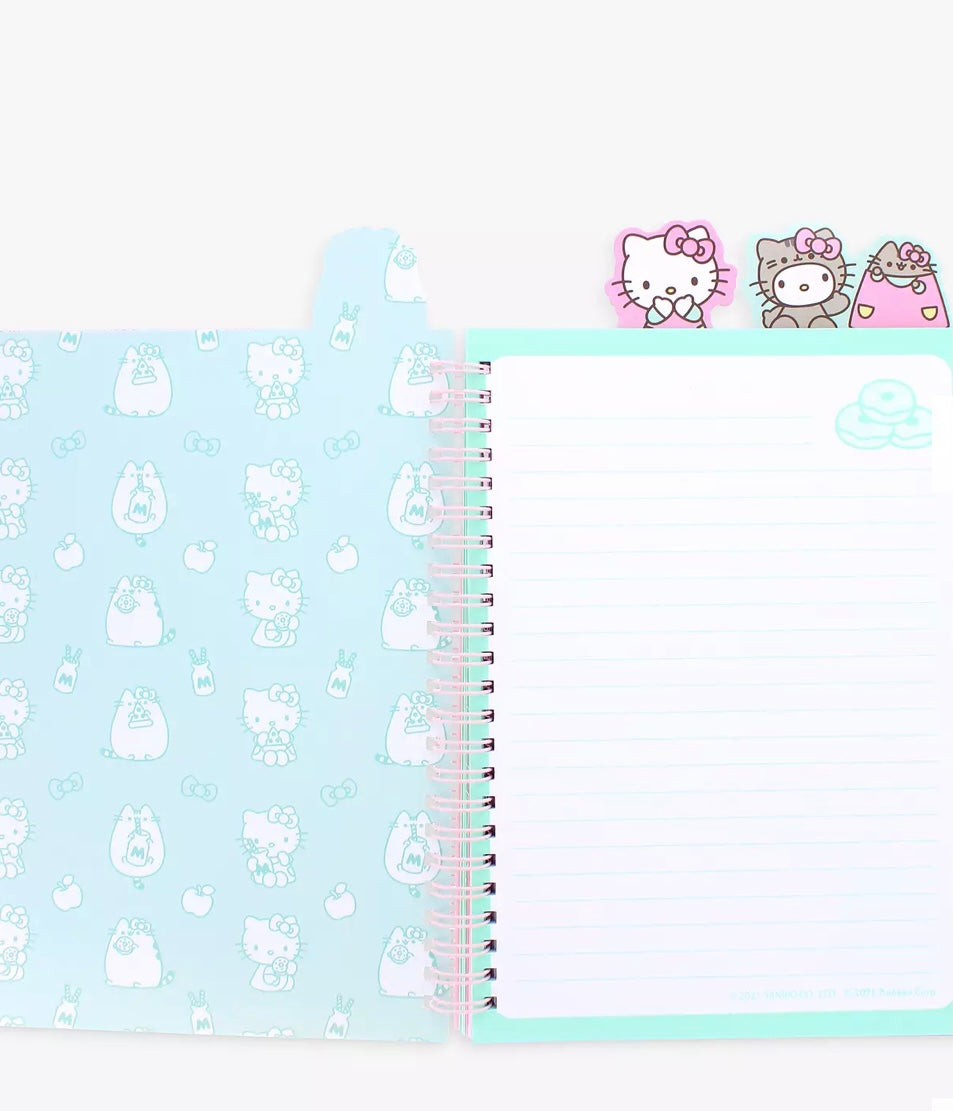 Limited Edition - Hello Kitty x Pusheen A5 Notebook – Accessory Lane