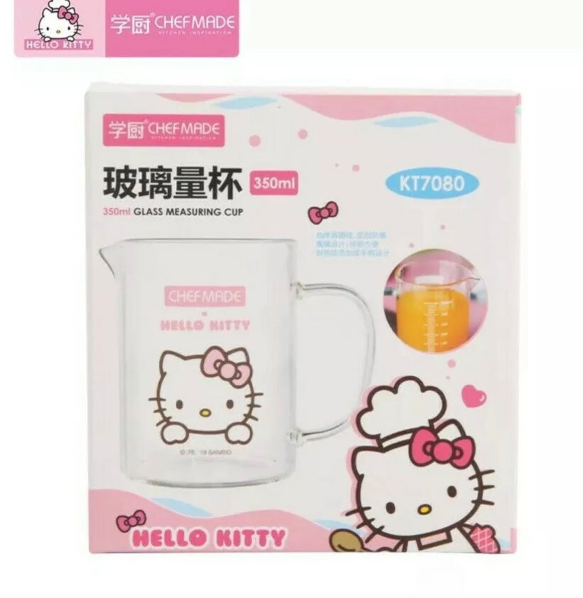 MMC1 Measuring Cup 500ml [Hello Kitty Happiness Girl]