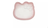 Hello Kitty Set Of 2 Plates Pale Rose and Powder Pink