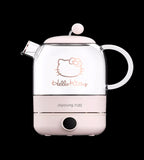 Hello Kitty Electric Kettle Glass 220V Tea Pot Boiler Cooker Stainless Steel