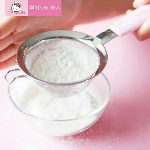 CHEFMADE Pink Flour Sieve