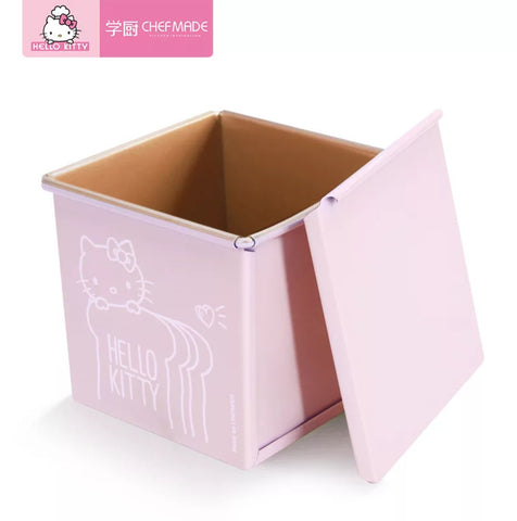 CHEFMADE Pink Non-Stick Covered Small Loaf Pan