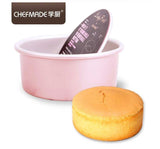 CHEFMADE Rose Gold 8'' Non-stick Round Mould with Removable Bottom
