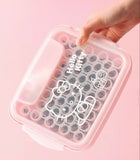 Hello Kitty Chefmade Icing Tips Storage Box Tray With Lid
