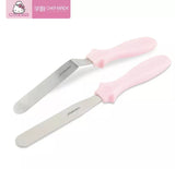 CHEFMADE Pink Stainless Steel Spatula Set