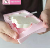 CHEFMADE Pink Silicone Ice Cream Mould