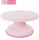 CHEFMADE Pink Revolving Cake Stand Turntable