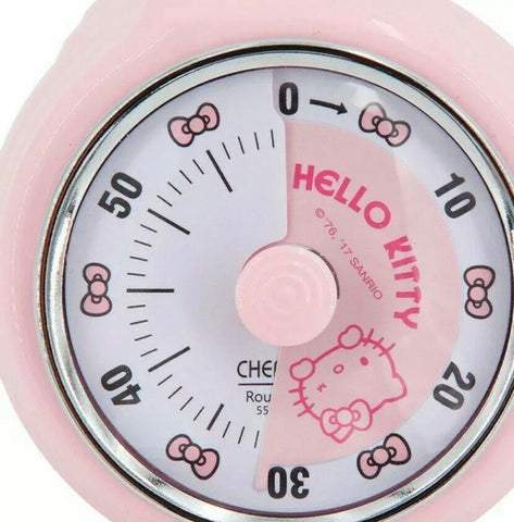 CHEFMADE Pink Mechanical Timer